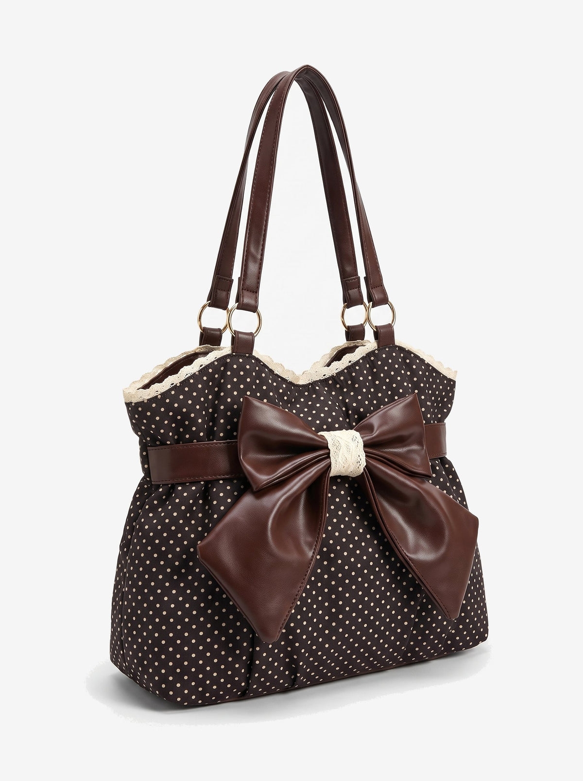 The Paris Bow Tote — Chocolate