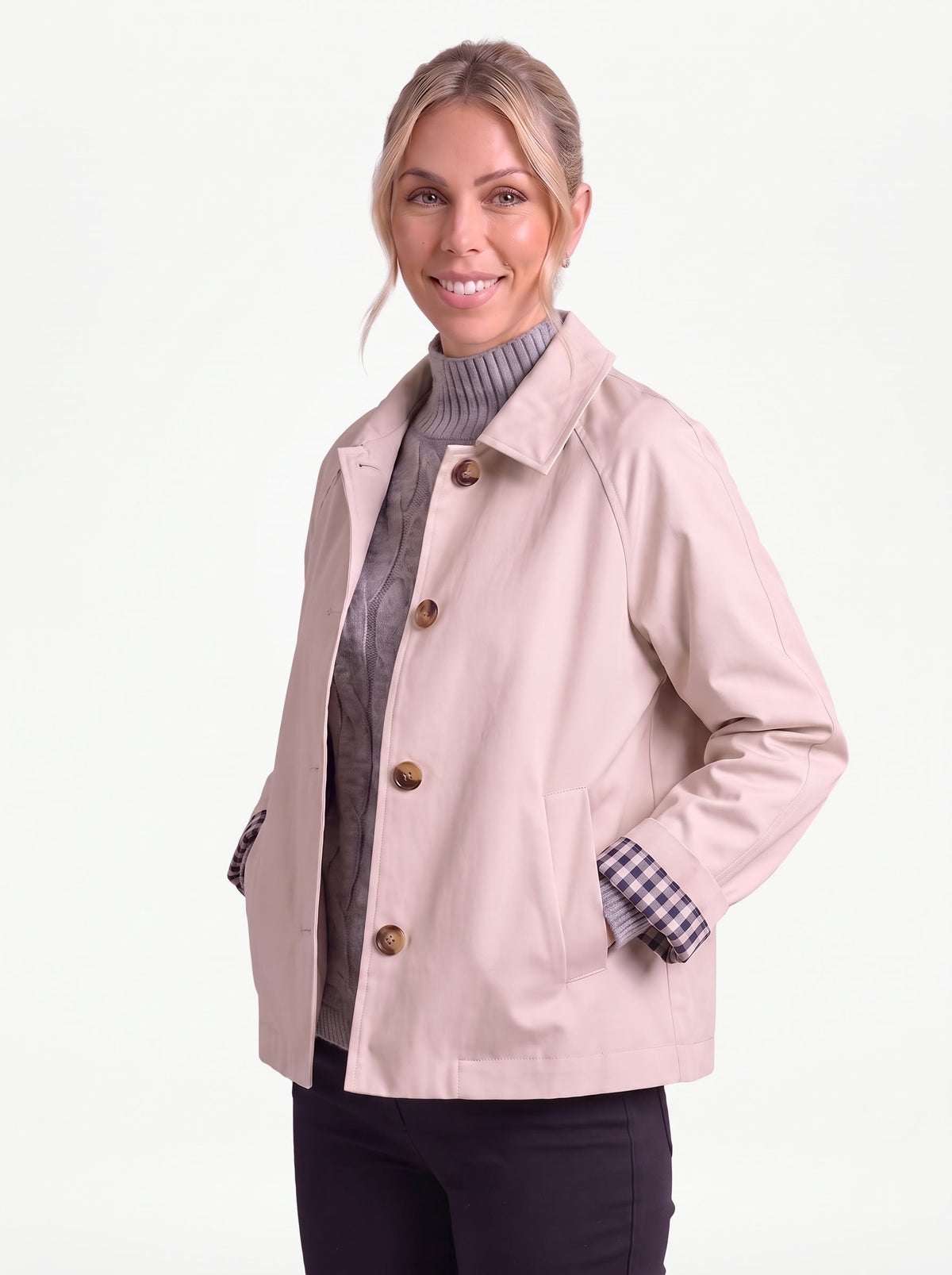 The London Trench — Light Beige