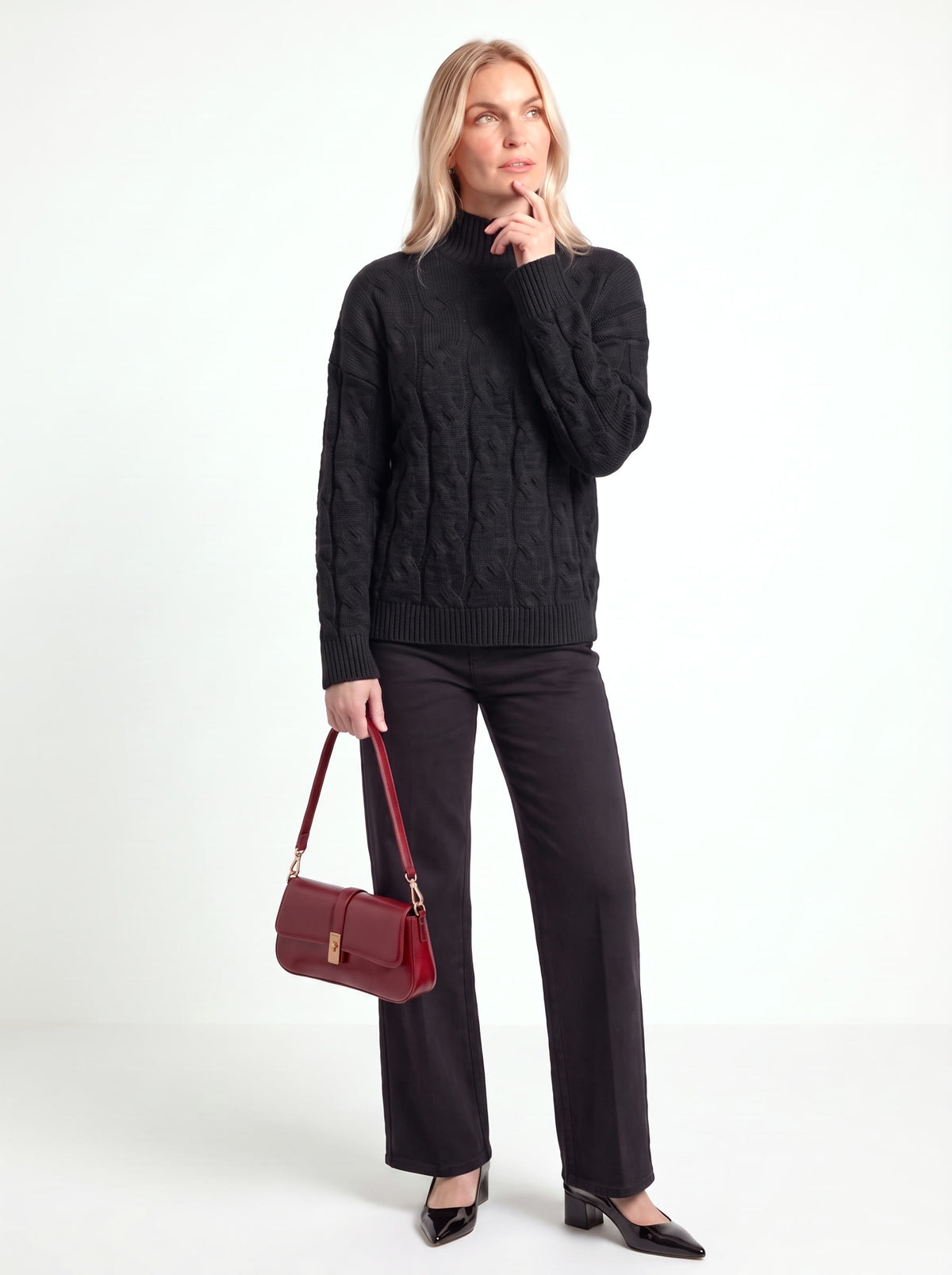 The London Sweater — Black