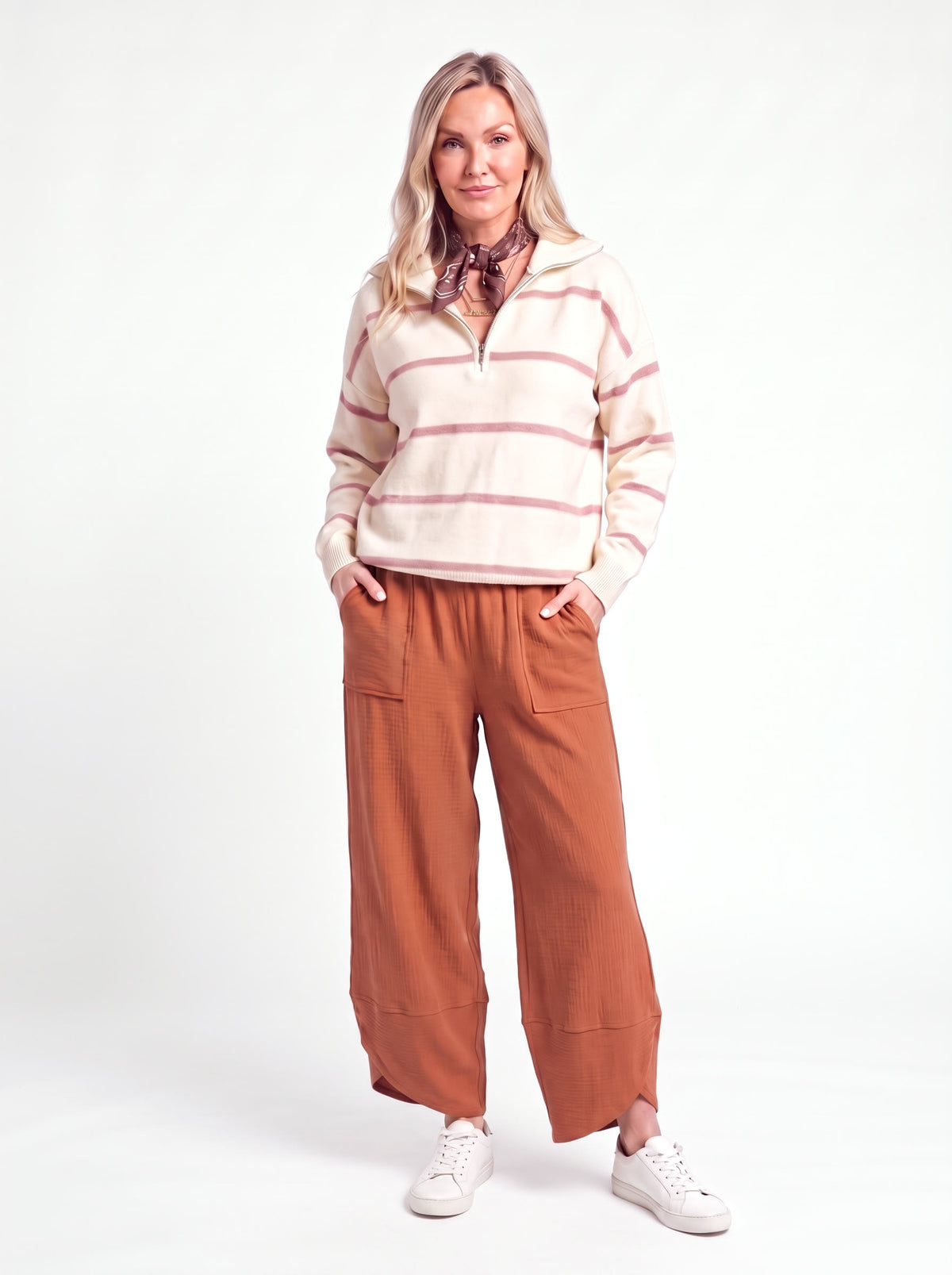 The London Trouser — Orange