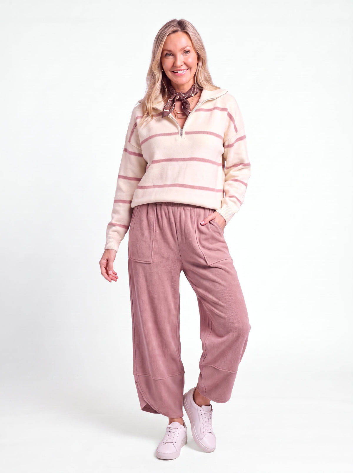 The London Trouser — Pink gold