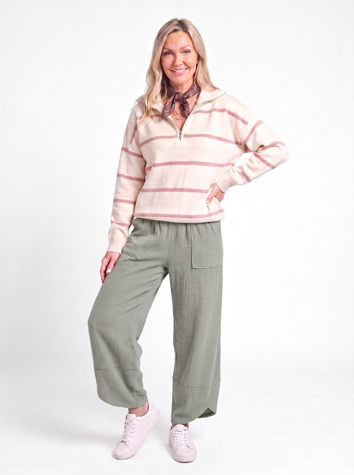 The London Trouser — Green