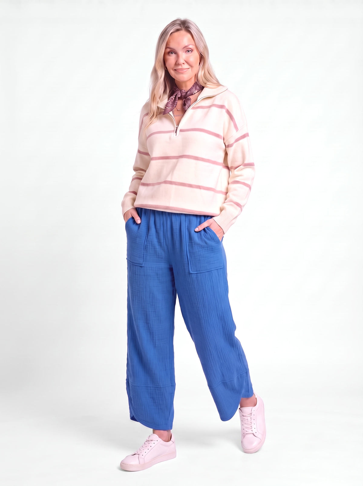 The London Trouser — Blue