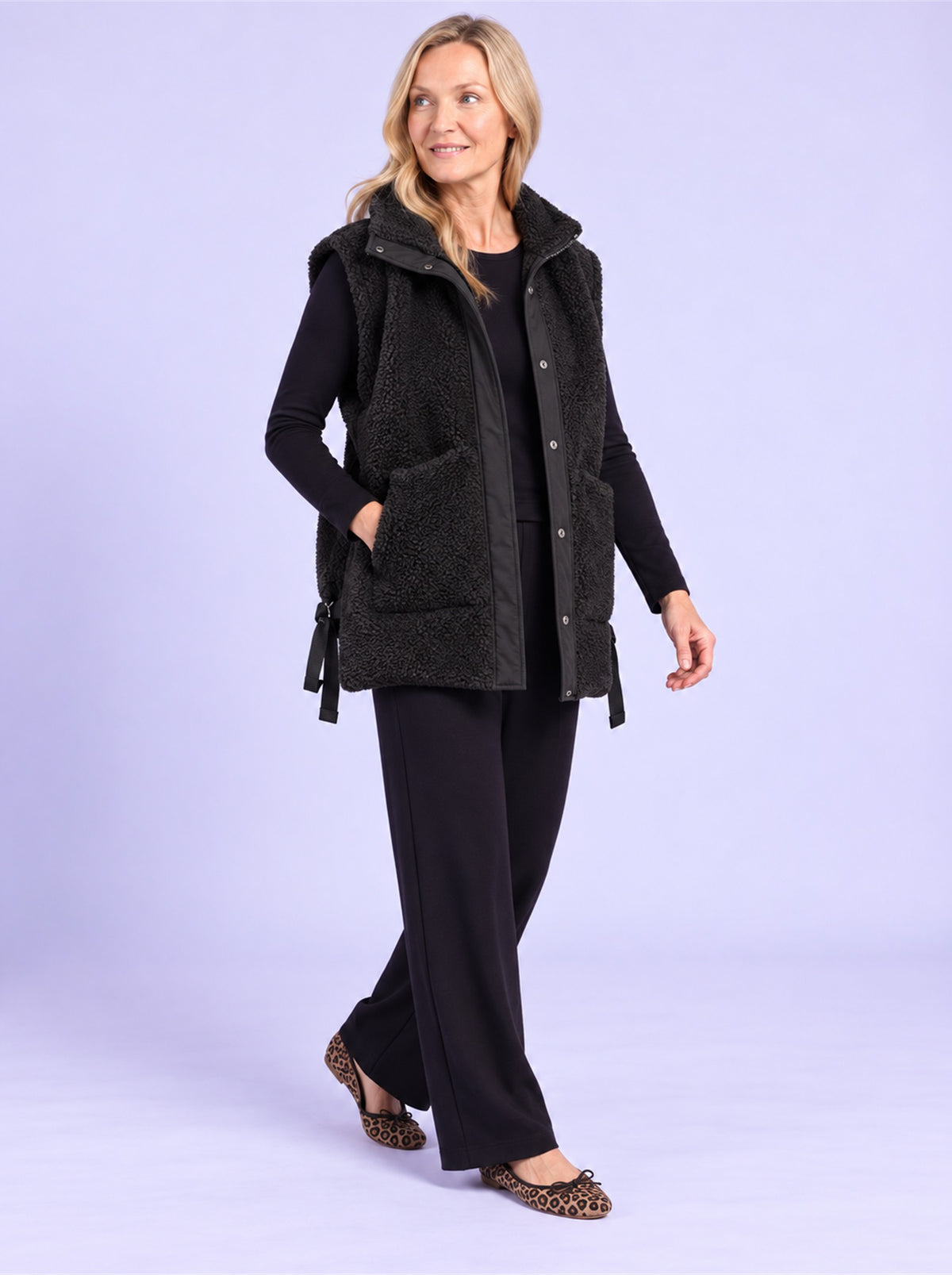 The London Vest — Black