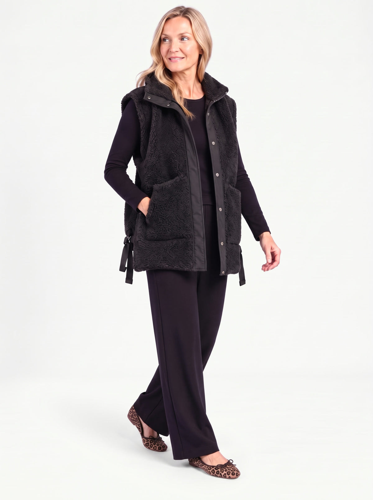 The London Vest — Black