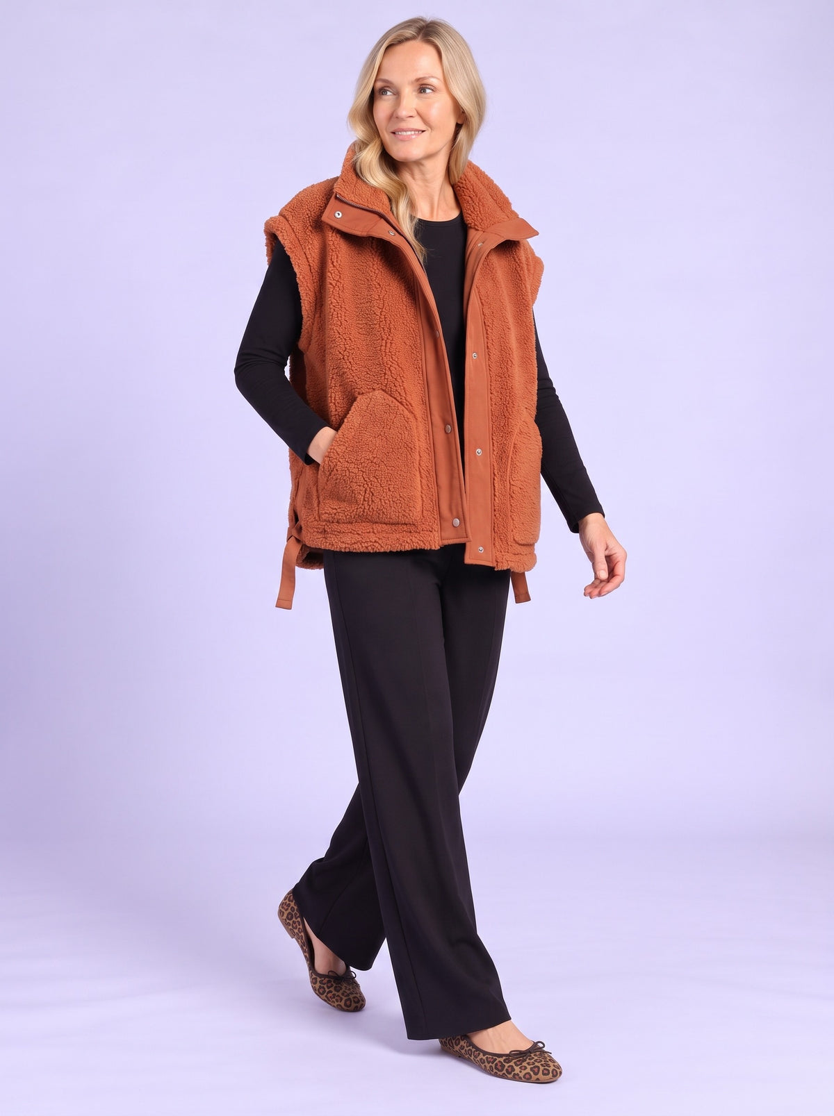 The London Vest — Brown