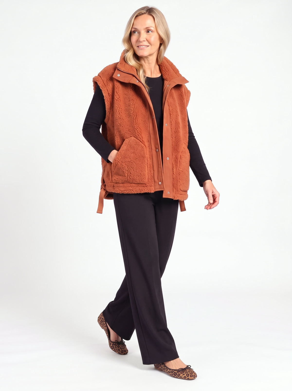 The London Vest — Brown