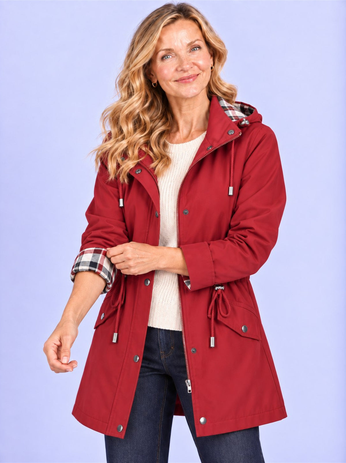 The New York Raincoat — Red