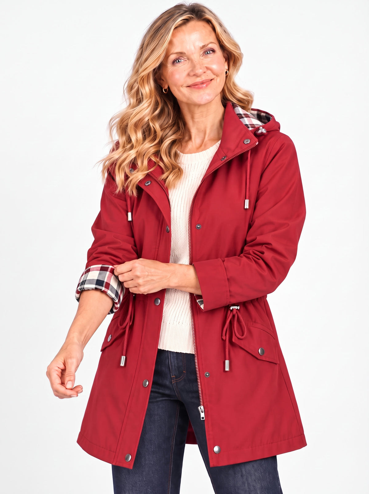 The New York Raincoat — Red