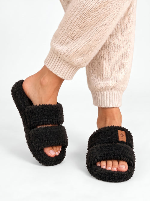 The New York Slipper — Black