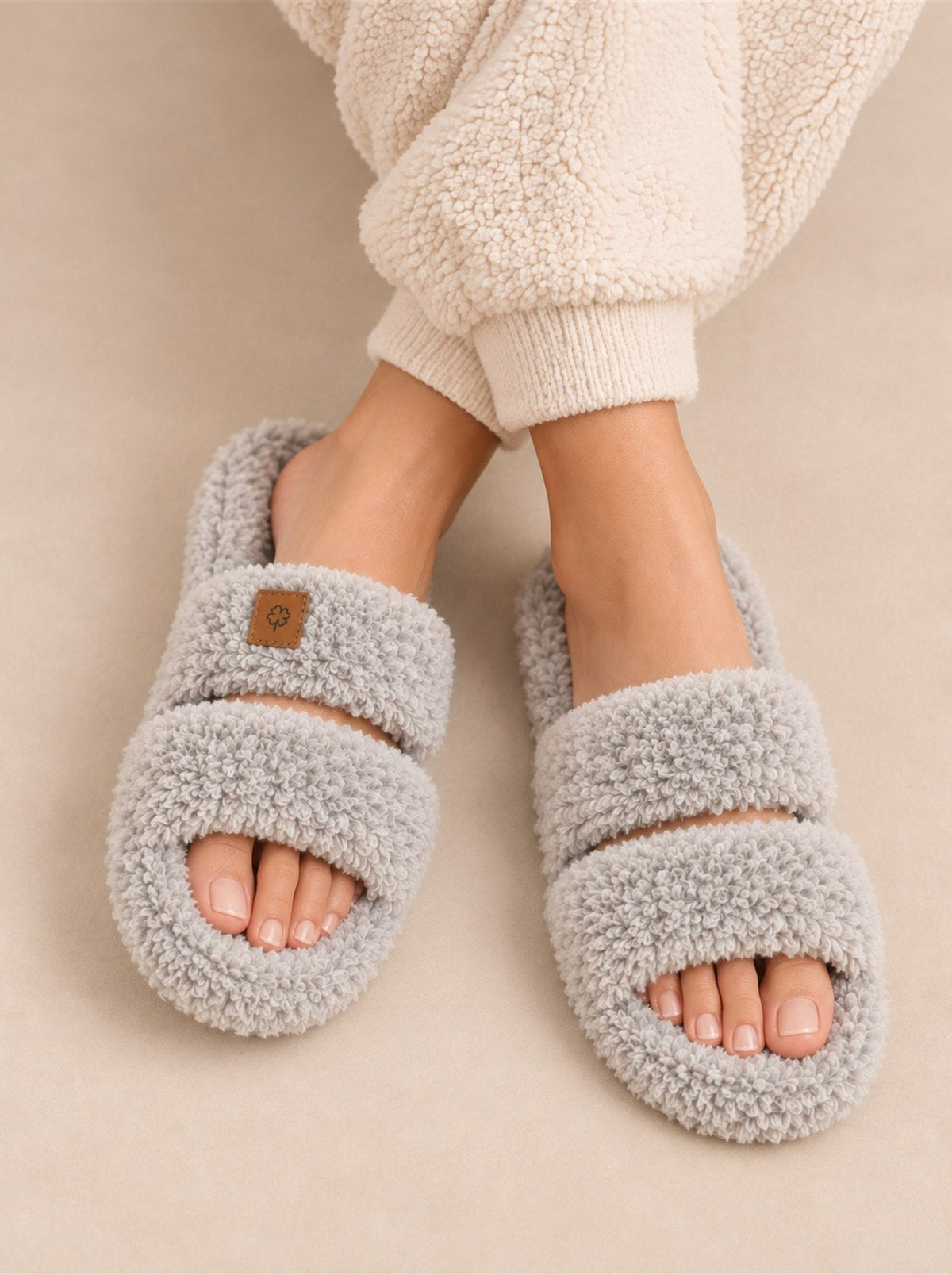 The New York Slipper — Gray