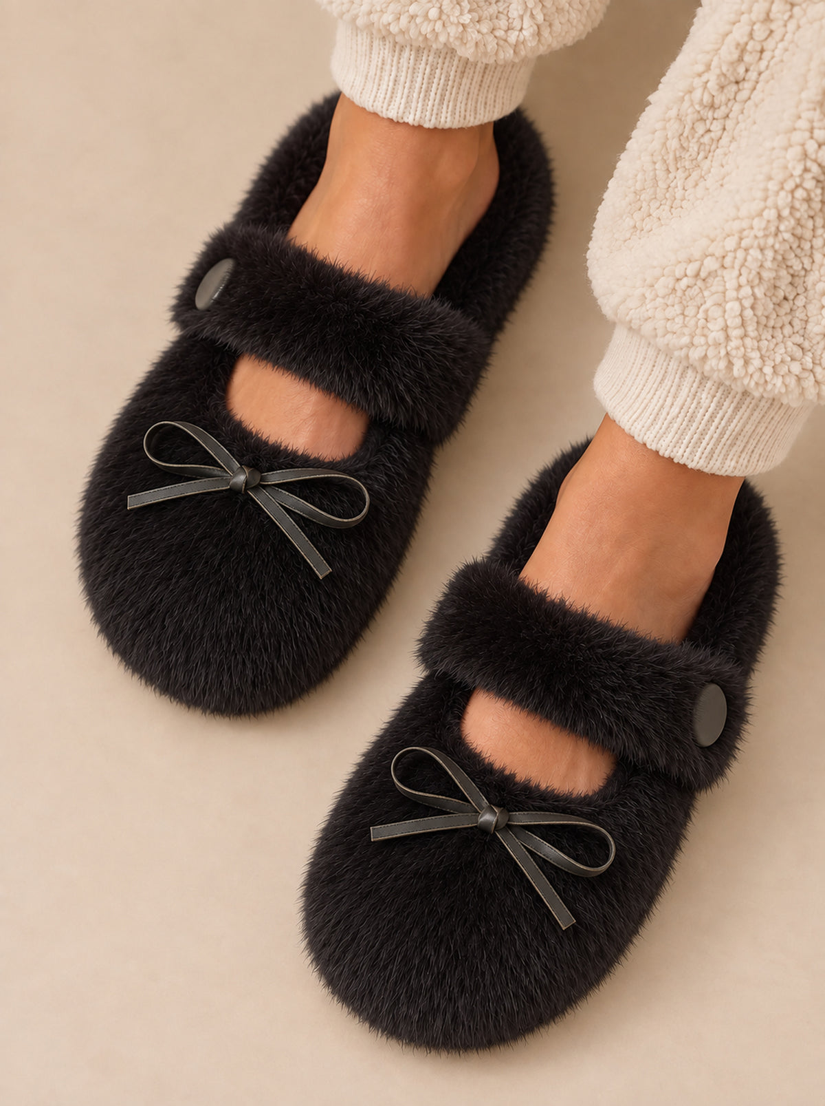 The Paris Slipper — Black