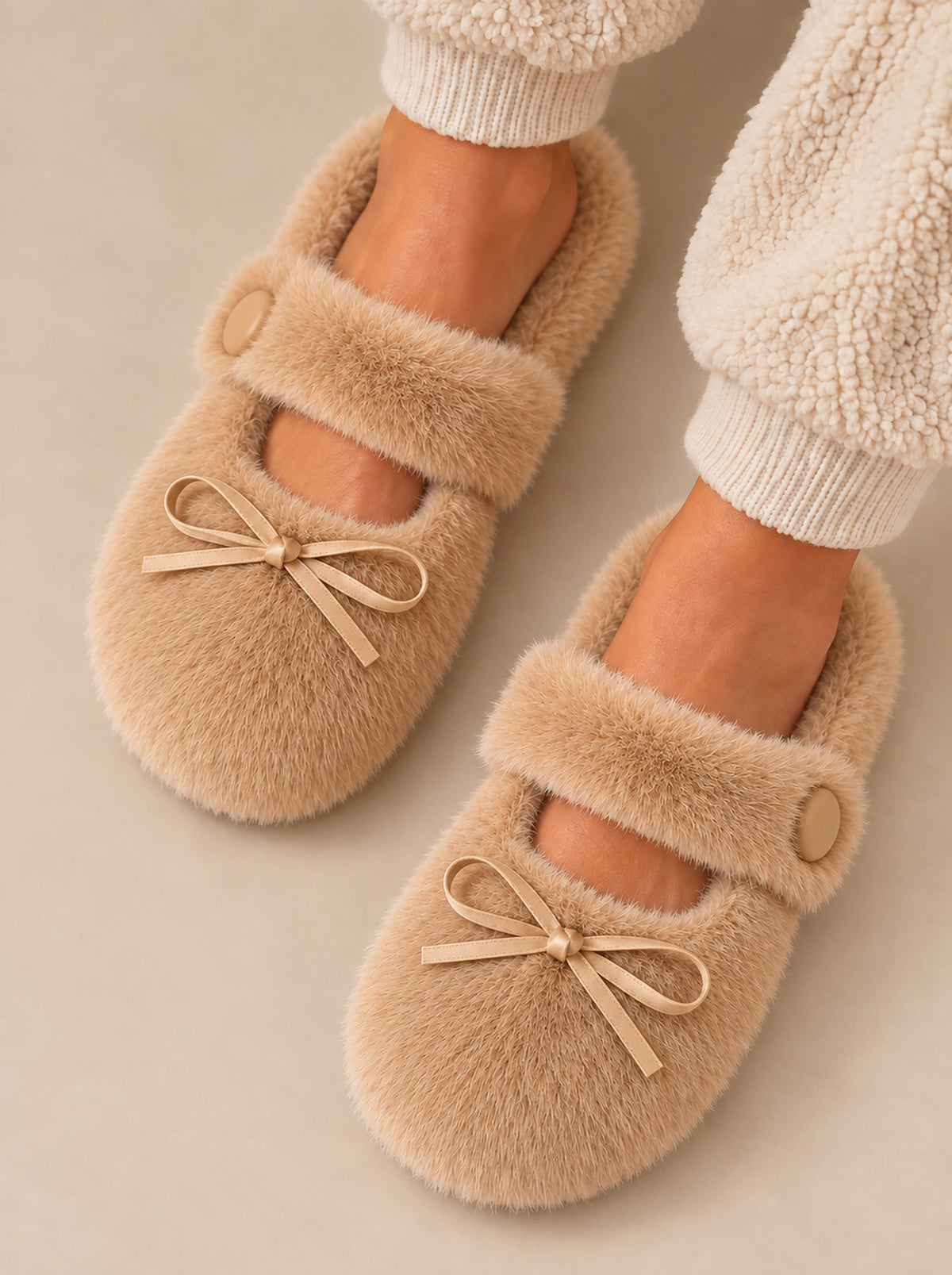 The Paris Slipper — Camel
