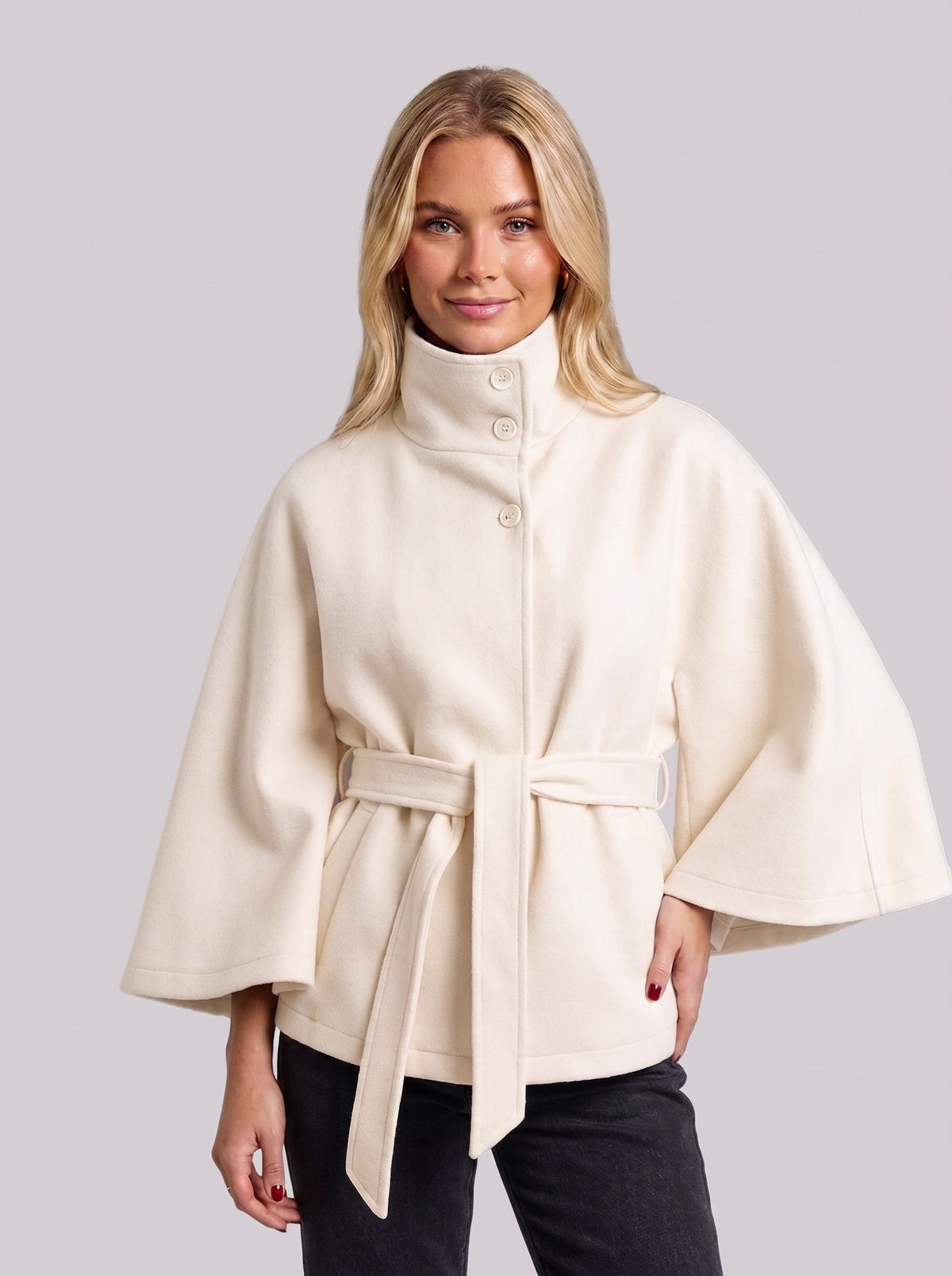 The Paris Cape — White