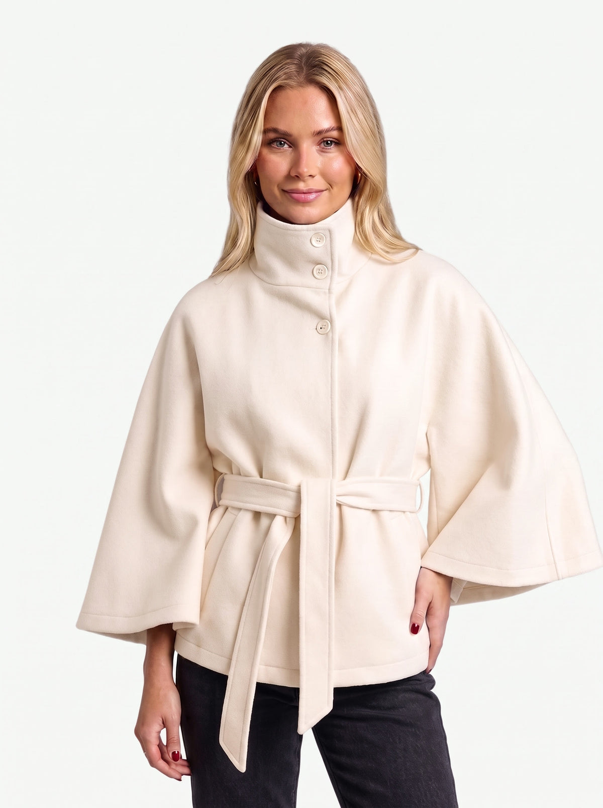 The Paris Cape — White