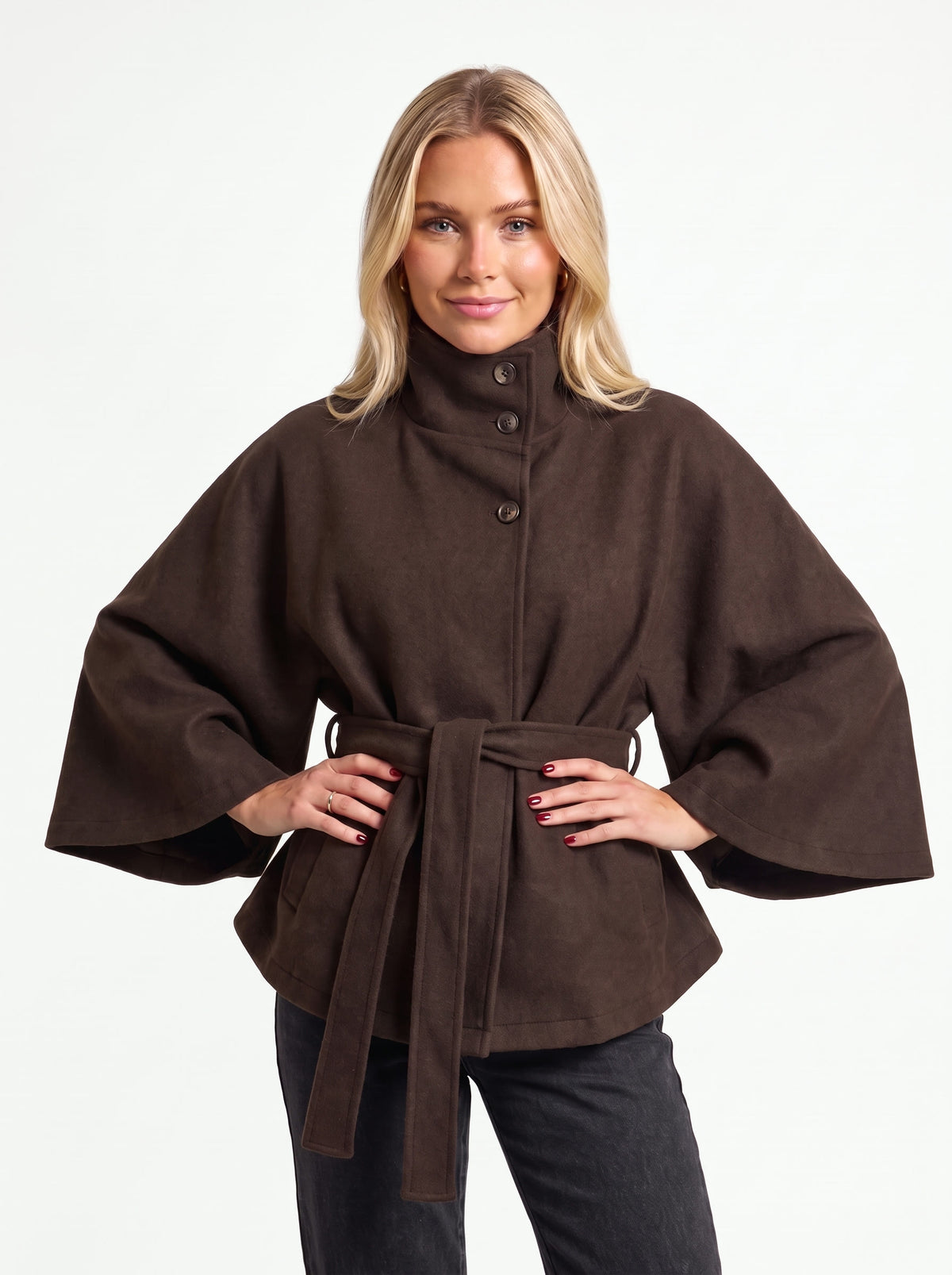 The Paris Cape — Brown