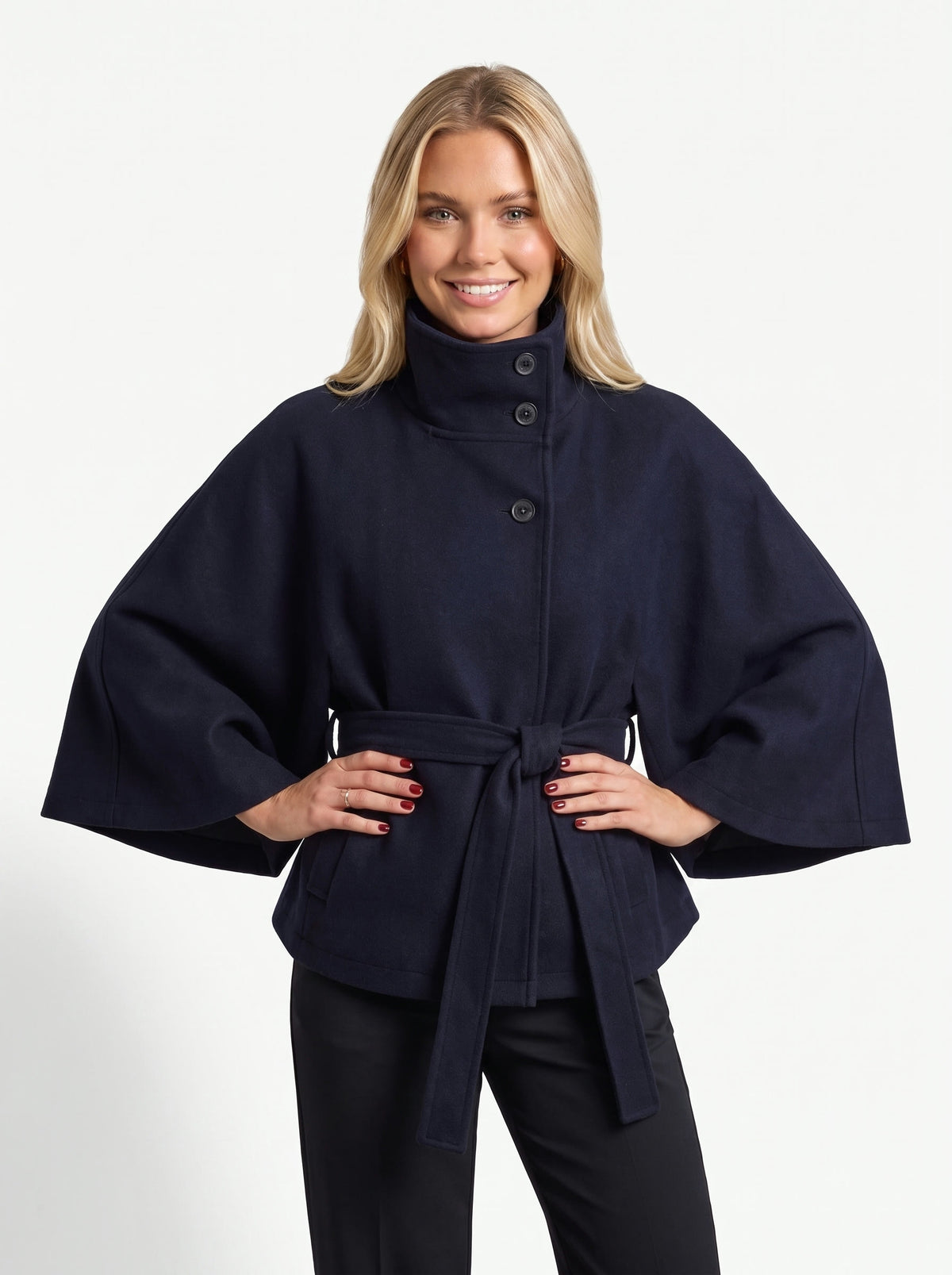 The Paris Cape — Navy
