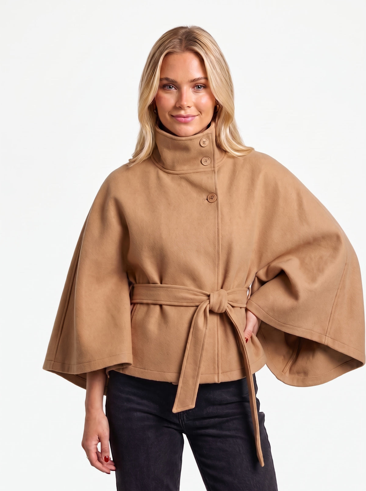 The Paris Cape — Beige