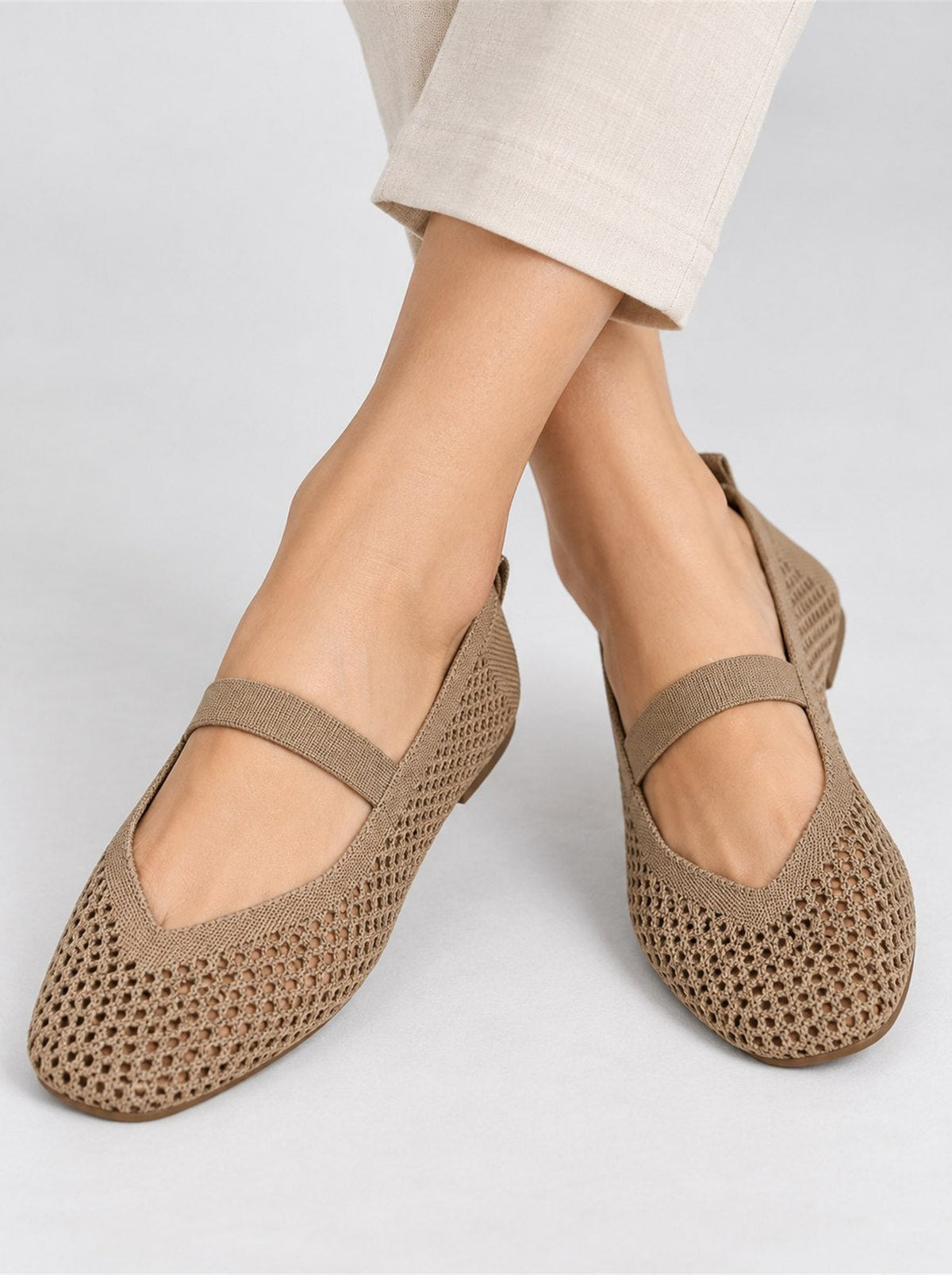 The Paris Mary Jane — Khaki
