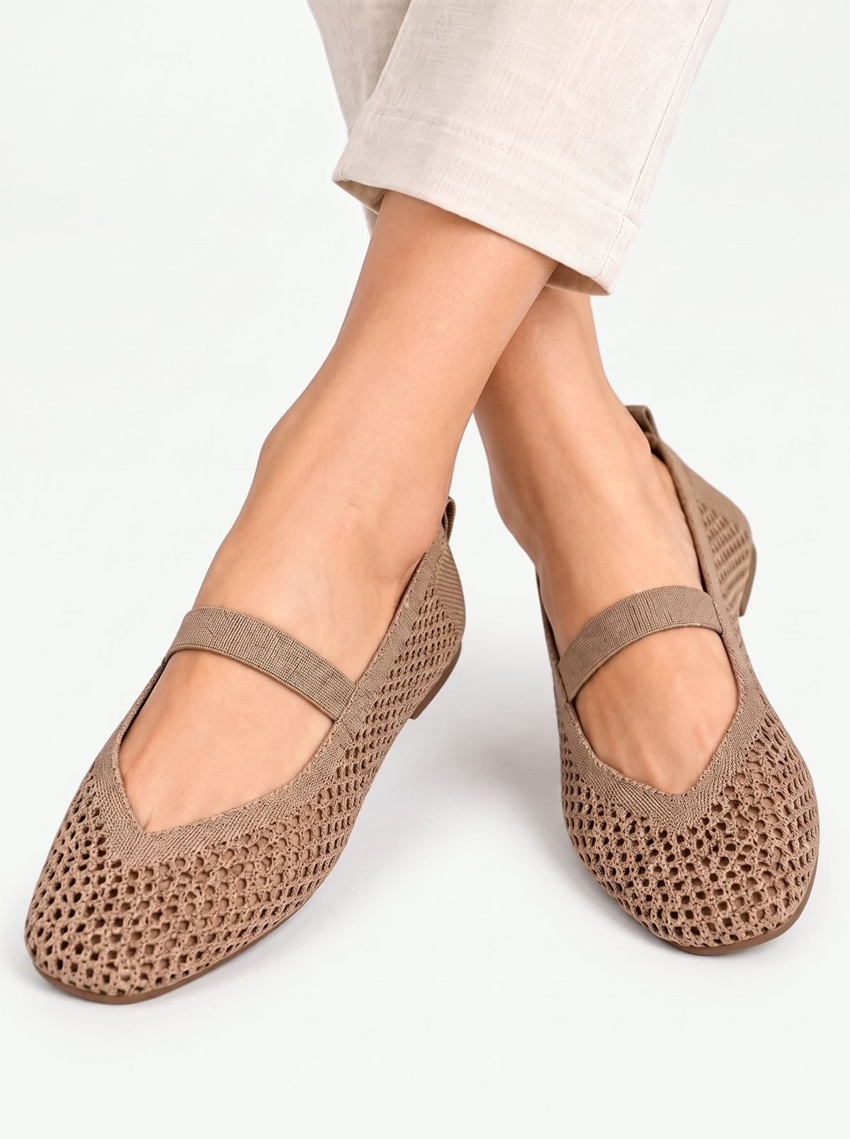 The Paris Mary Jane — Khaki
