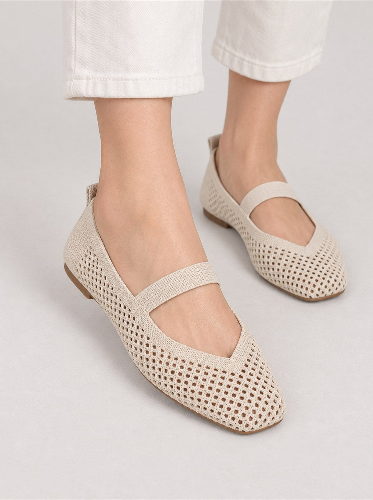 The Paris Mary Jane — Beige