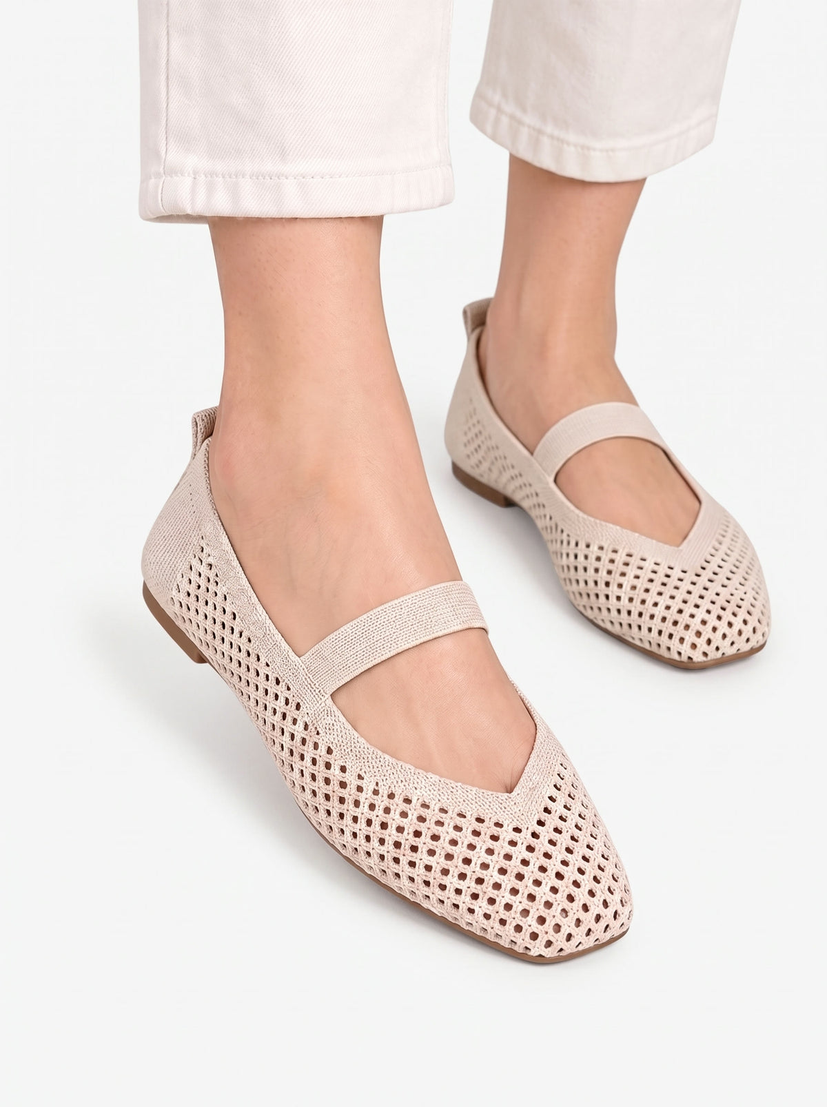 The Paris Mary Jane — Beige