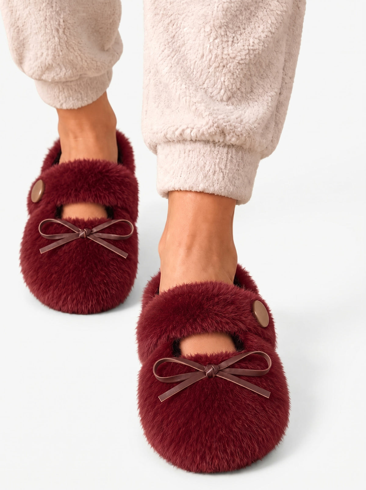 The Paris Slipper — Burgundy
