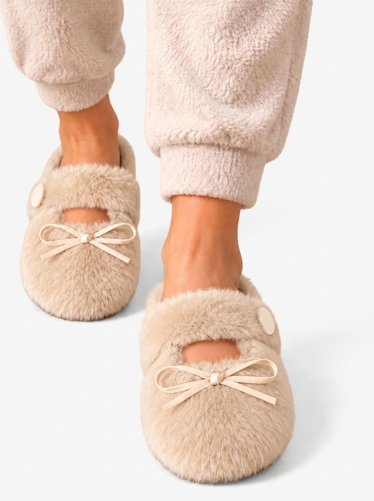 The Paris Slipper — Light Beige