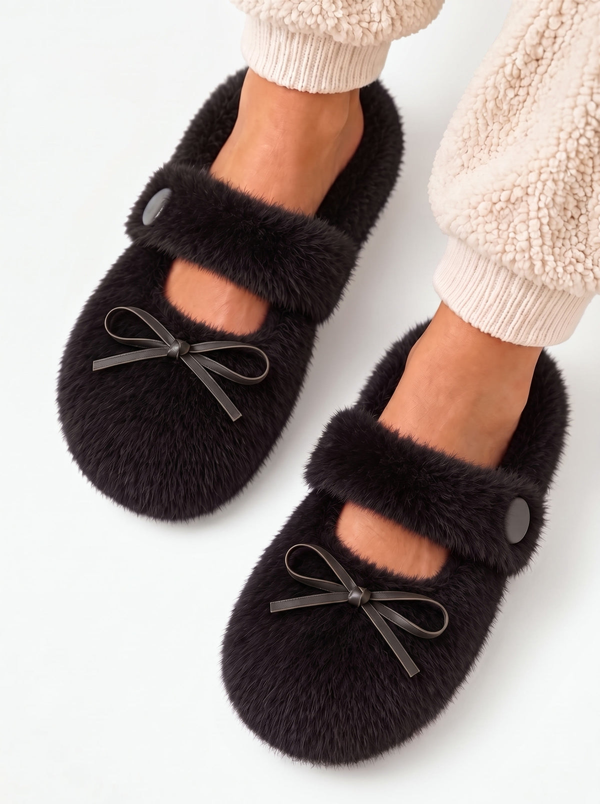 The Paris Slipper — Black