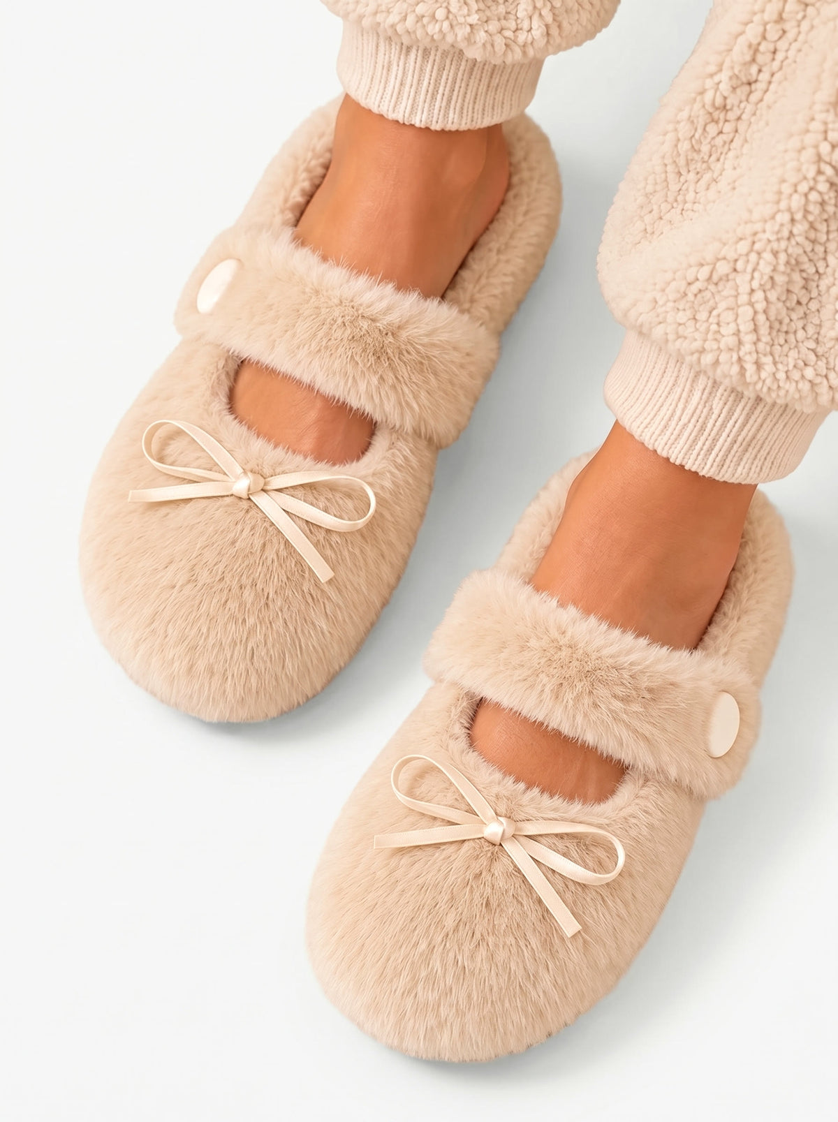 The Paris Slipper — Light Beige